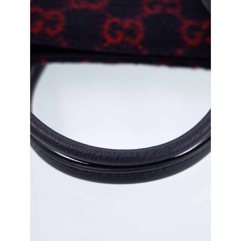 GUCCI GG Wool Tote Bag - Picture 8 of 9